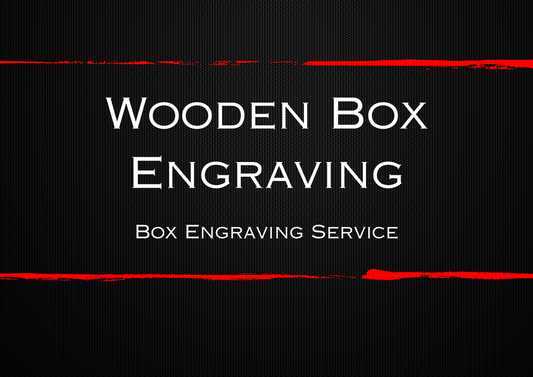 High-Quality Laser Engraving Service For Wooden Box Only