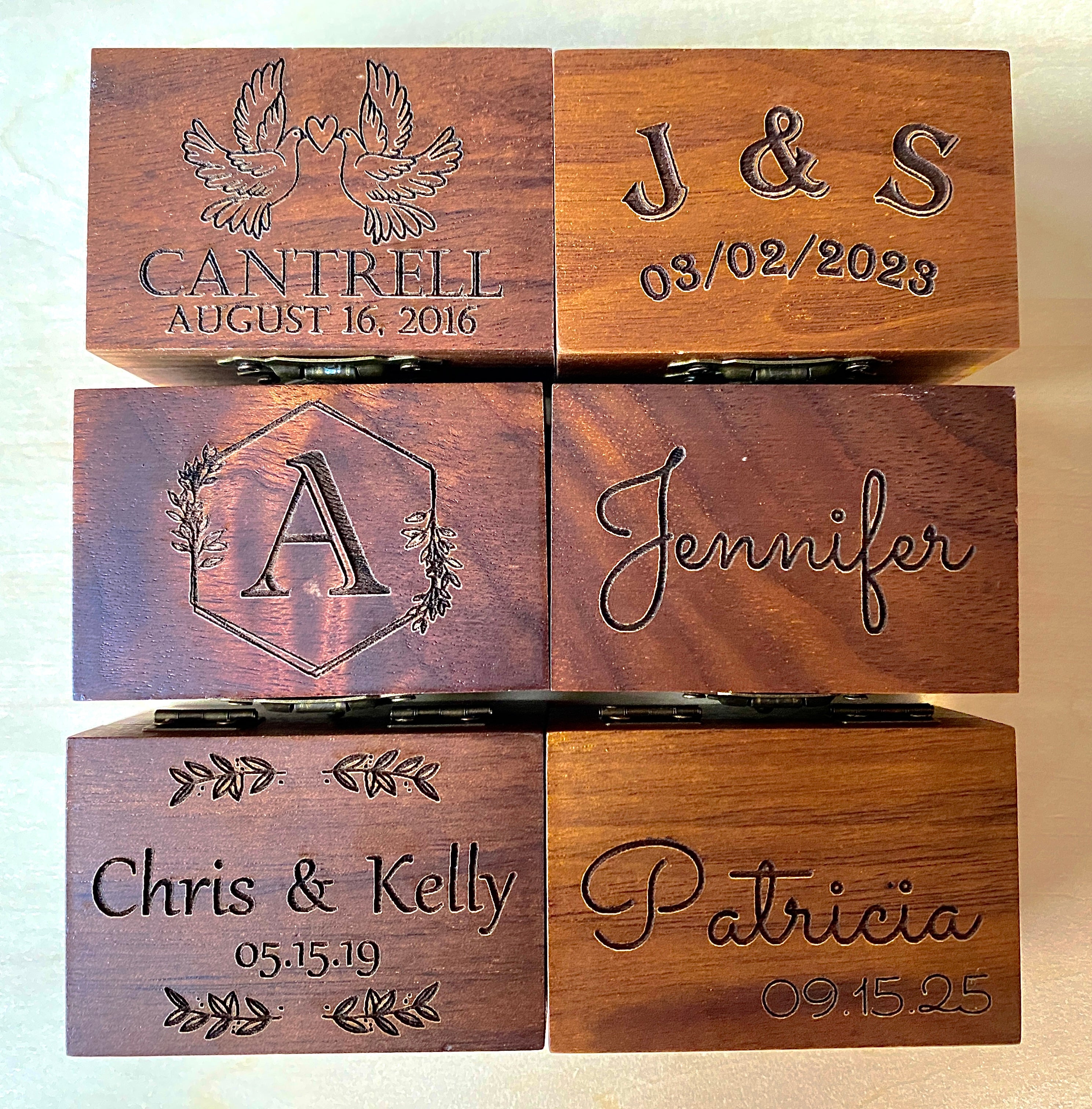 High-Quality Laser Engraving Service For Wooden Box Only