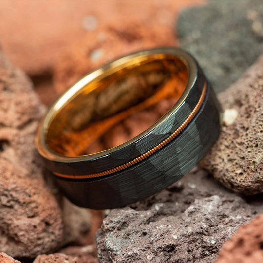 Unique_Wedding_ring_band_tungsten_carbide_meteoride_hammered_thor_resin_8MM_size_4mm_manly_junction_band_dinosaur_opal_meteorite_sandstone_galaxy_game_of_thrones_deer_antler_wood_gold_gunmetal_black_guitar_string_house_of_the_dragons_GOT_etsy_amazon_youtube_facebook_rings_gold_strip_mens_hand_shot_grip_box_antique_layout