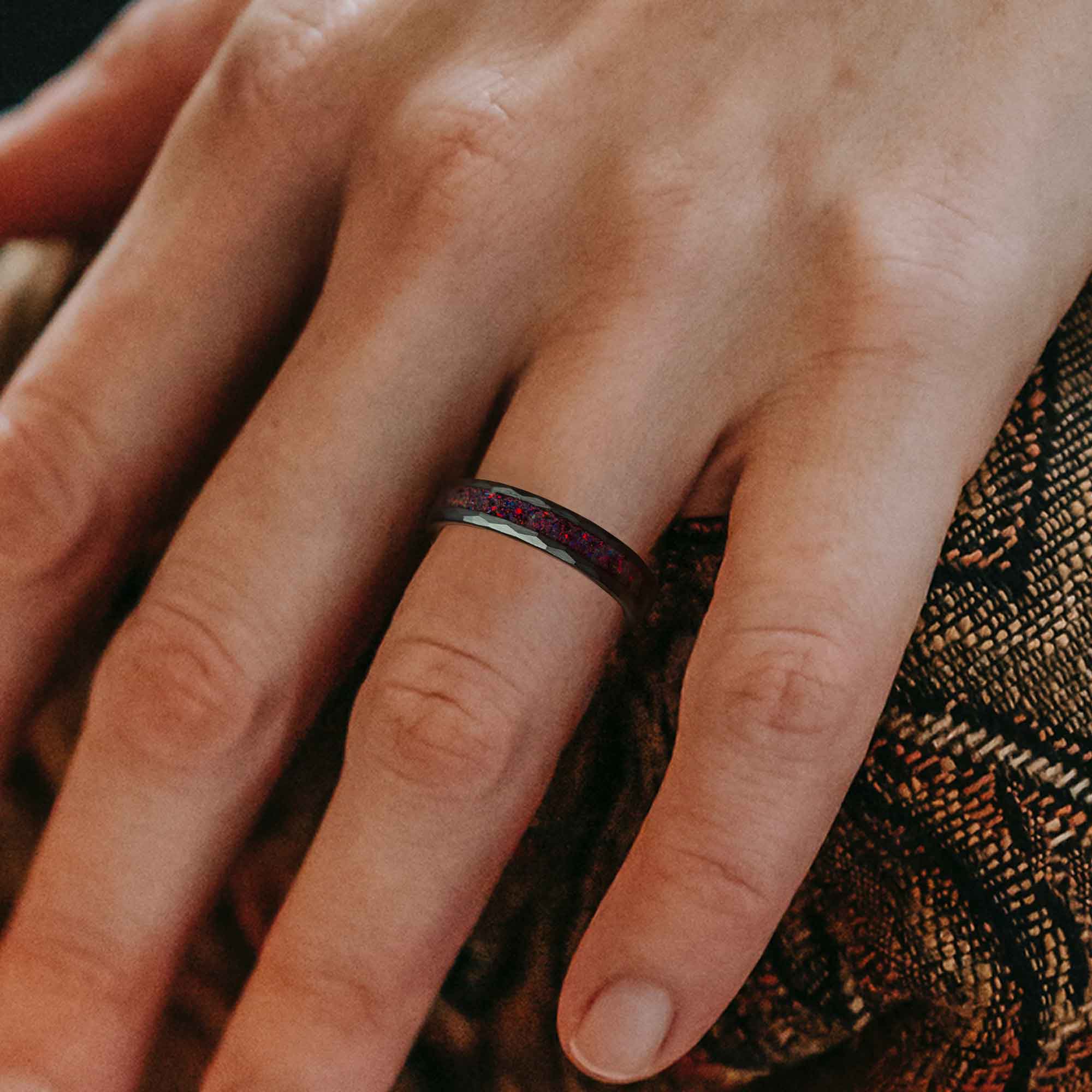 Unique_Wedding_ring_band_tungsten_carbide_meteoride_hammered_thor_resin_8MM_size_4mm_manly_junction_band_dinosaur_opal_meteorite_sandstone_galaxy_game_of_thrones_deer_antler_wood_gold_gunmetal_black_guitar_string_house_of_the_dragons_GOT_etsy_amazon_youtube_facebook_rings_gold_strip_mens_hand_shot_grip_box_antique_layout