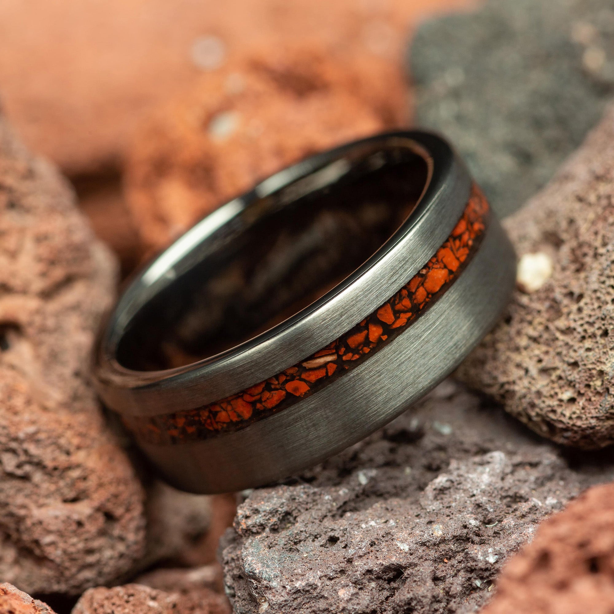 Unique_Wedding_ring_band_tungsten_carbide_meteoride_hammered_thor_resin_8MM_size_4mm_manly_junction_band_dinosaur_opal_meteorite_sandstone_galaxy_game_of_thrones_deer_antler_wood_gold_gunmetal_black_guitar_string_house_of_the_dragons_GOT_etsy_amazon_youtube_facebook_rings_gold_strip_mens